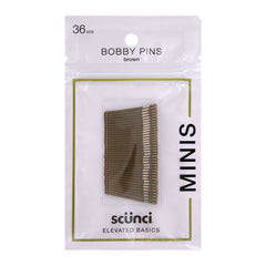 Scunci Elevados Básicos: pasadores mini de 36 piezas, práctico y discreto para peinados diarios.