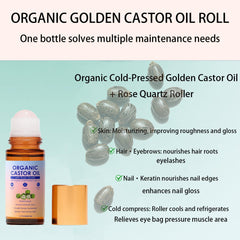 SDXJIOGE frasco de vidrio ámbar para conservar aceite de ricino orgánico