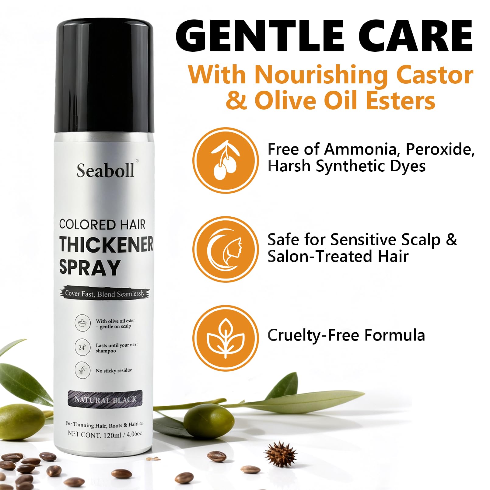 Seaboll quick-dry formula delivers natural finish without transfer