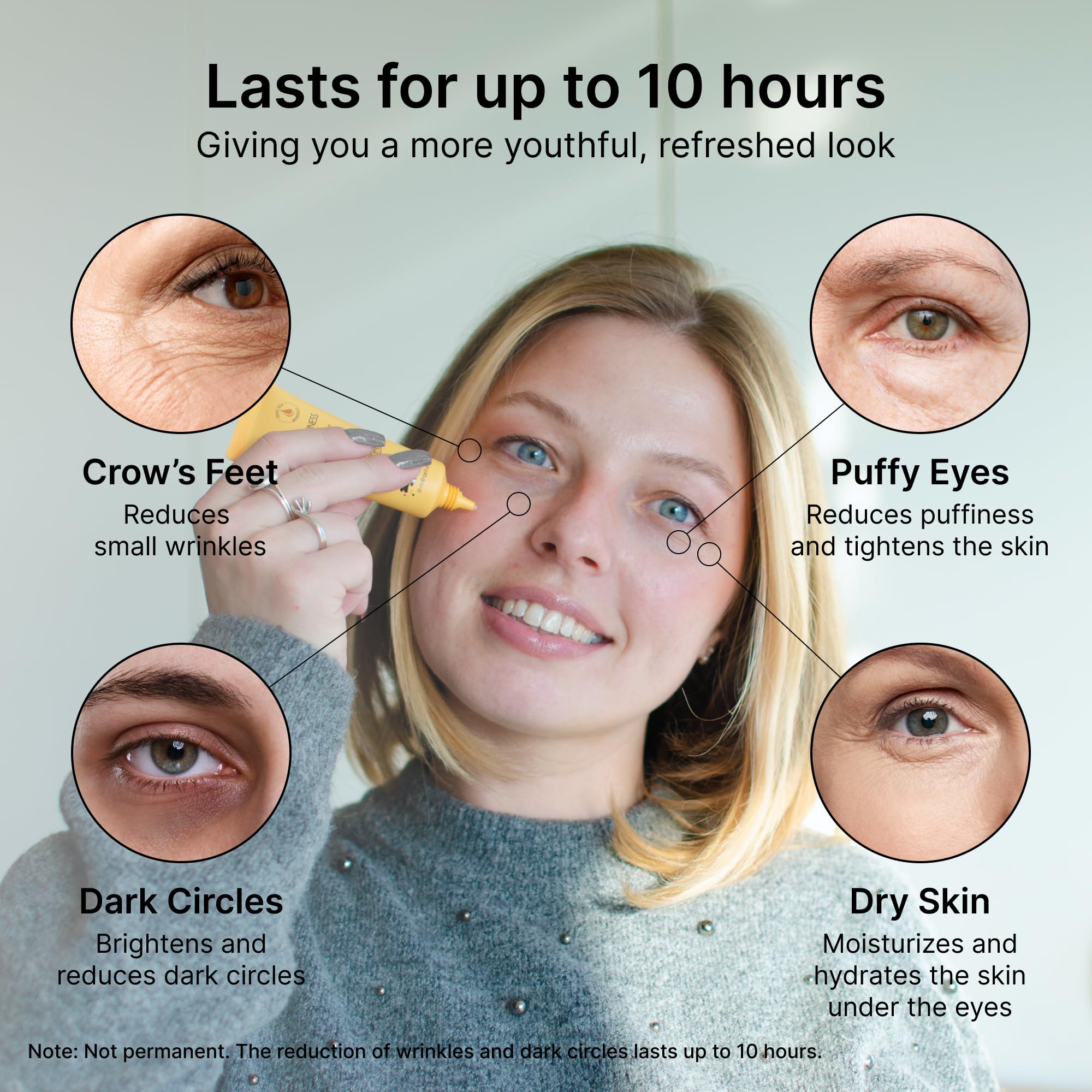 SEAMANTIKA aplicación suave en ojos, sin derrames ni irritaciones.