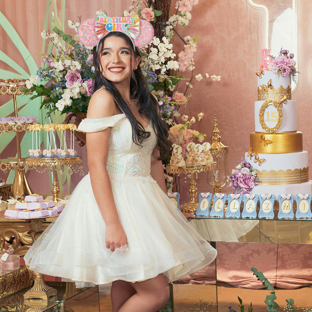 Diadema Seamoy Minnie rosa brillante, diseño ligero para uso prolongado