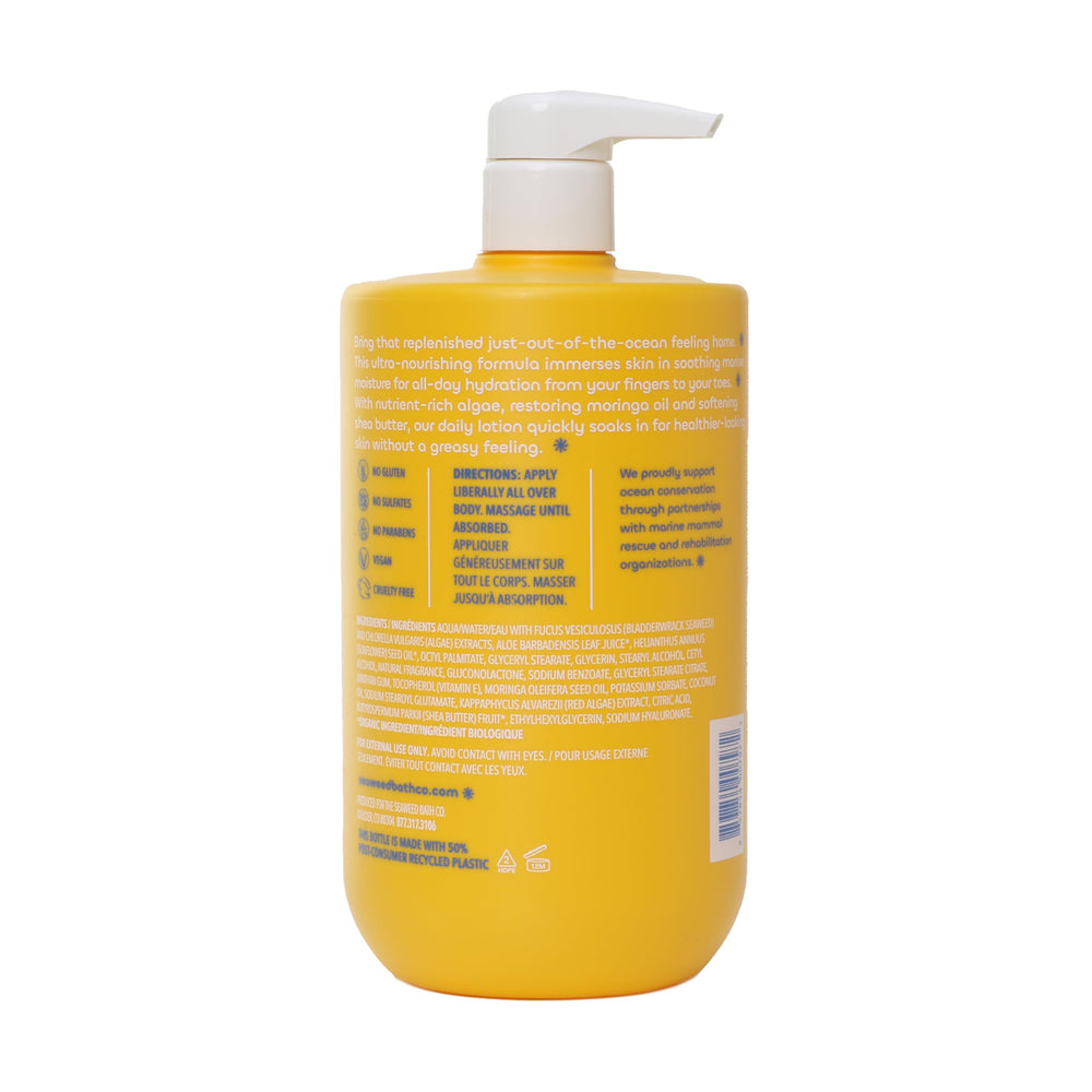 The Seaweed Bath Co. experiencia tropical de coco, ideal para uso diario.