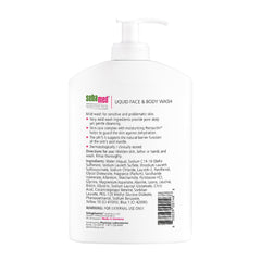 SEBAMED frascos dos unidades limpiador rostro y cuerpo, ideal para rutina diaria.