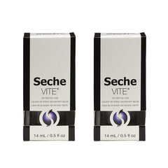 Seche Vite pack dos frascos, ideal para mantener manicura lista.