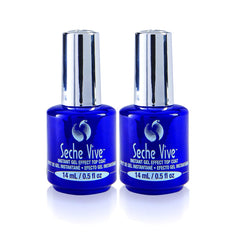 Seche Vive capa de gel brillo instantáneo sin lámpara UV, uñas relucientes