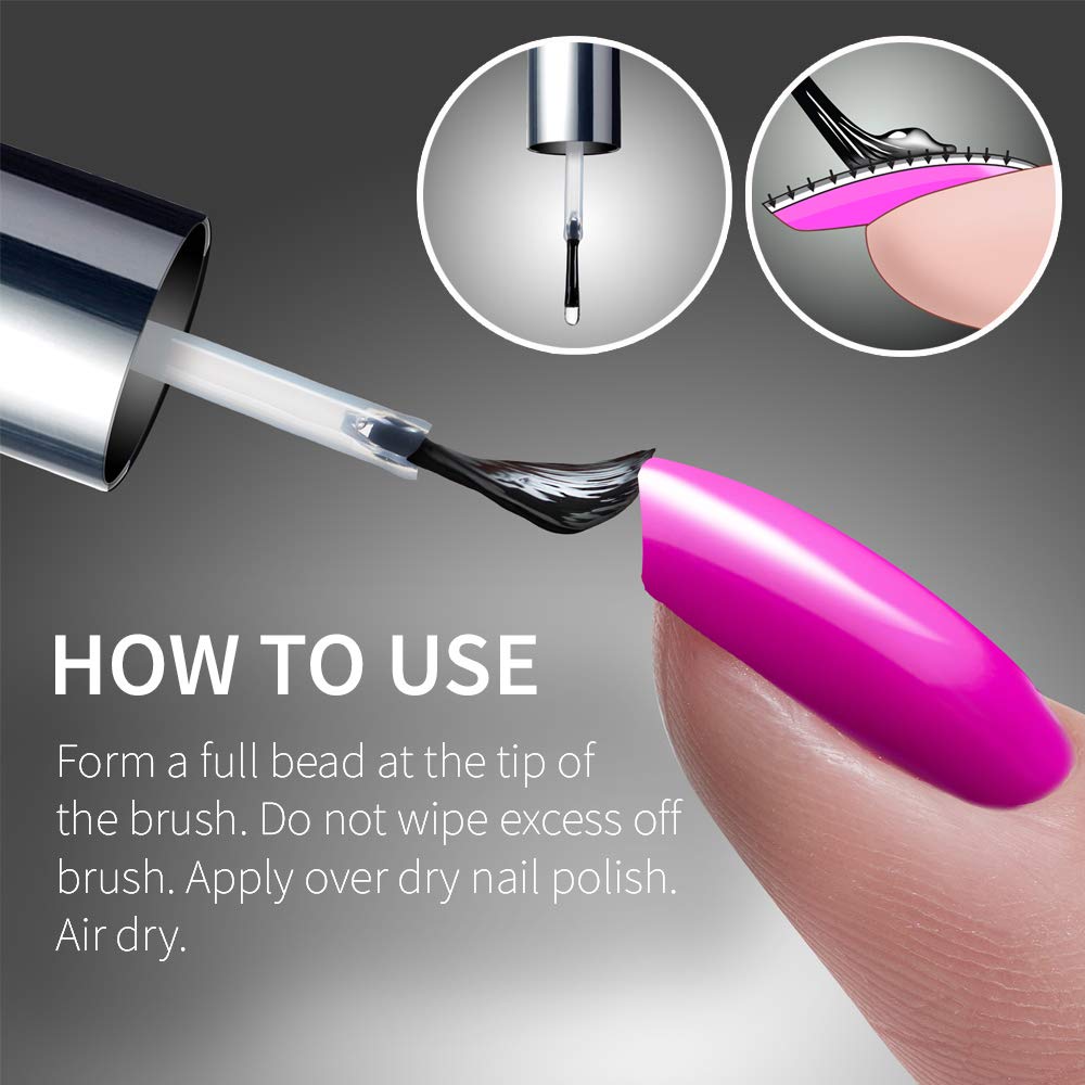 Seche Vive envase de 14 ml para uso prolongado.