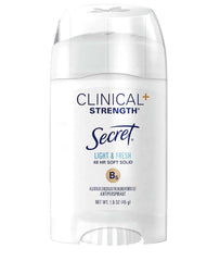 Secret Clinical Strength Soft Solid fragancia Lavanda, sensación fresca.