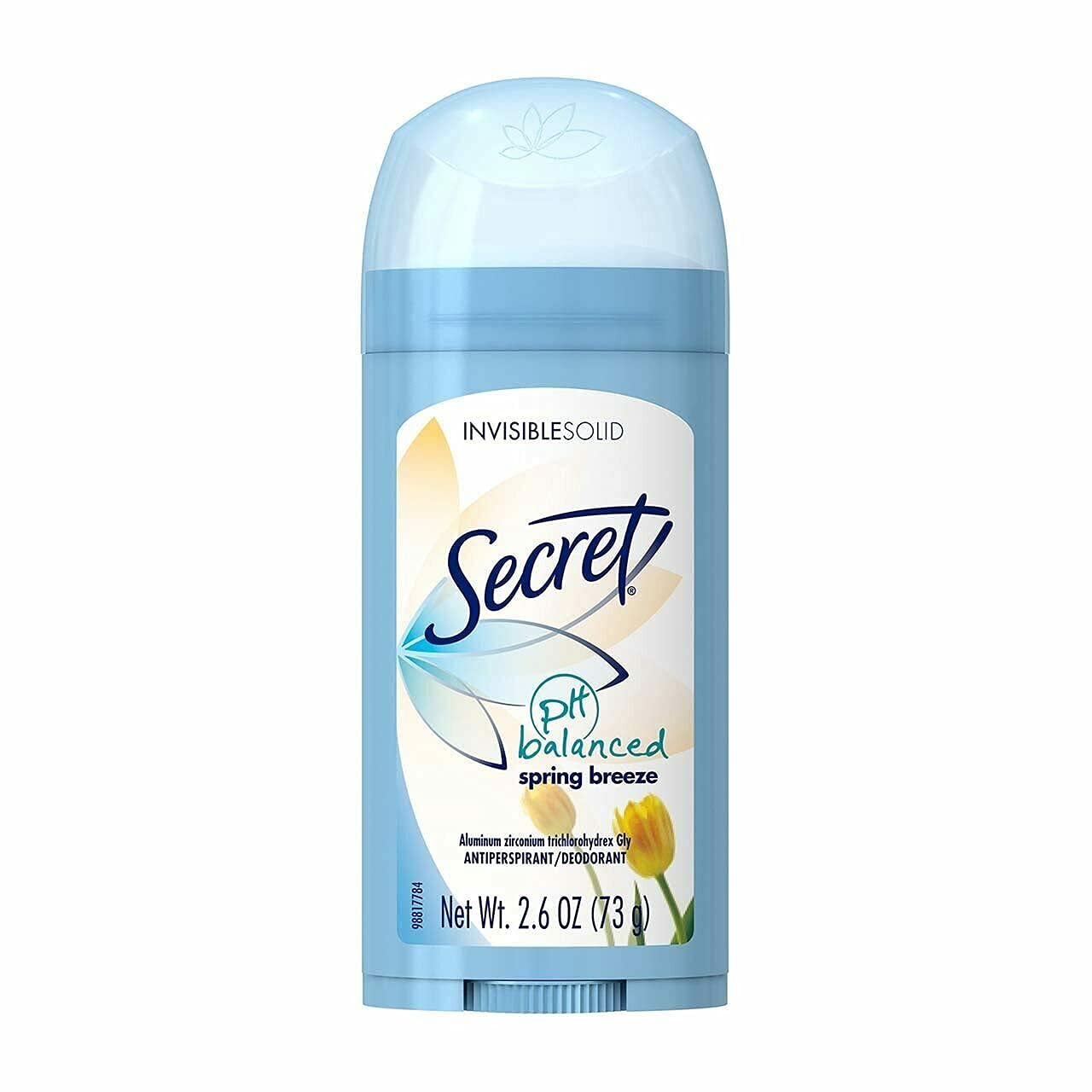 Desodorante Secret Brisa de Primavera, barra para uso diario y frescura duradera