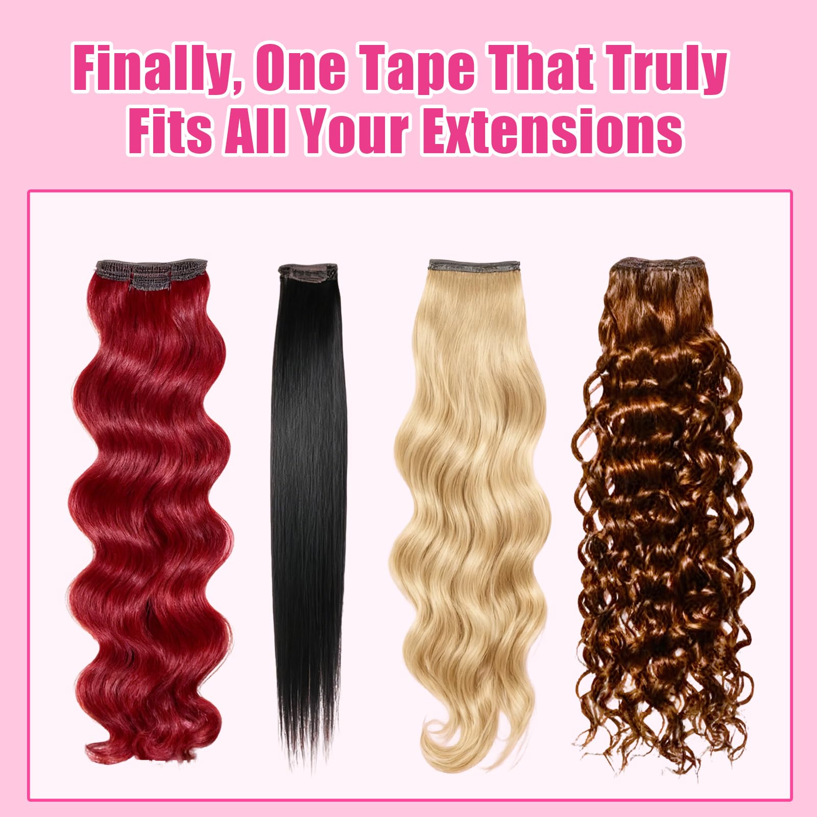 Seewaazee kit 120 tapas azules para mantenimiento de extensiones