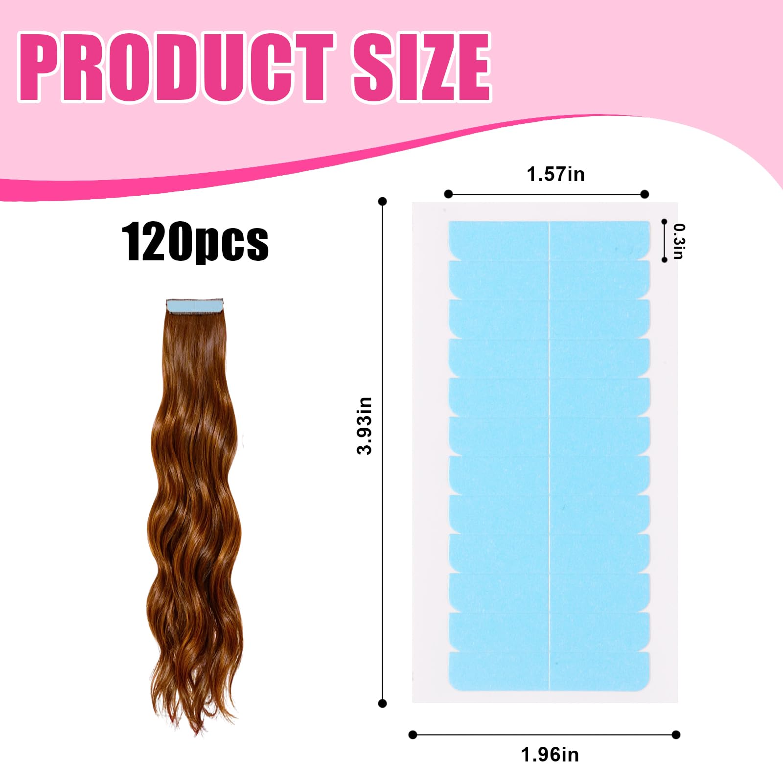 Seewaazee uso diario de extensiones, fijación suave y confiable