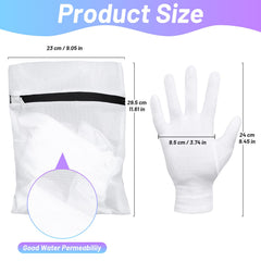 Bolsa de lavado Selizo con cremallera para guantes y almacenamiento
