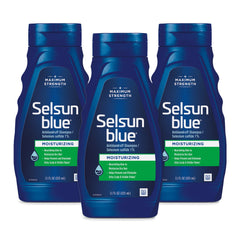 Selsun Blue champú anti-caspa con aloe para cabello hidratado