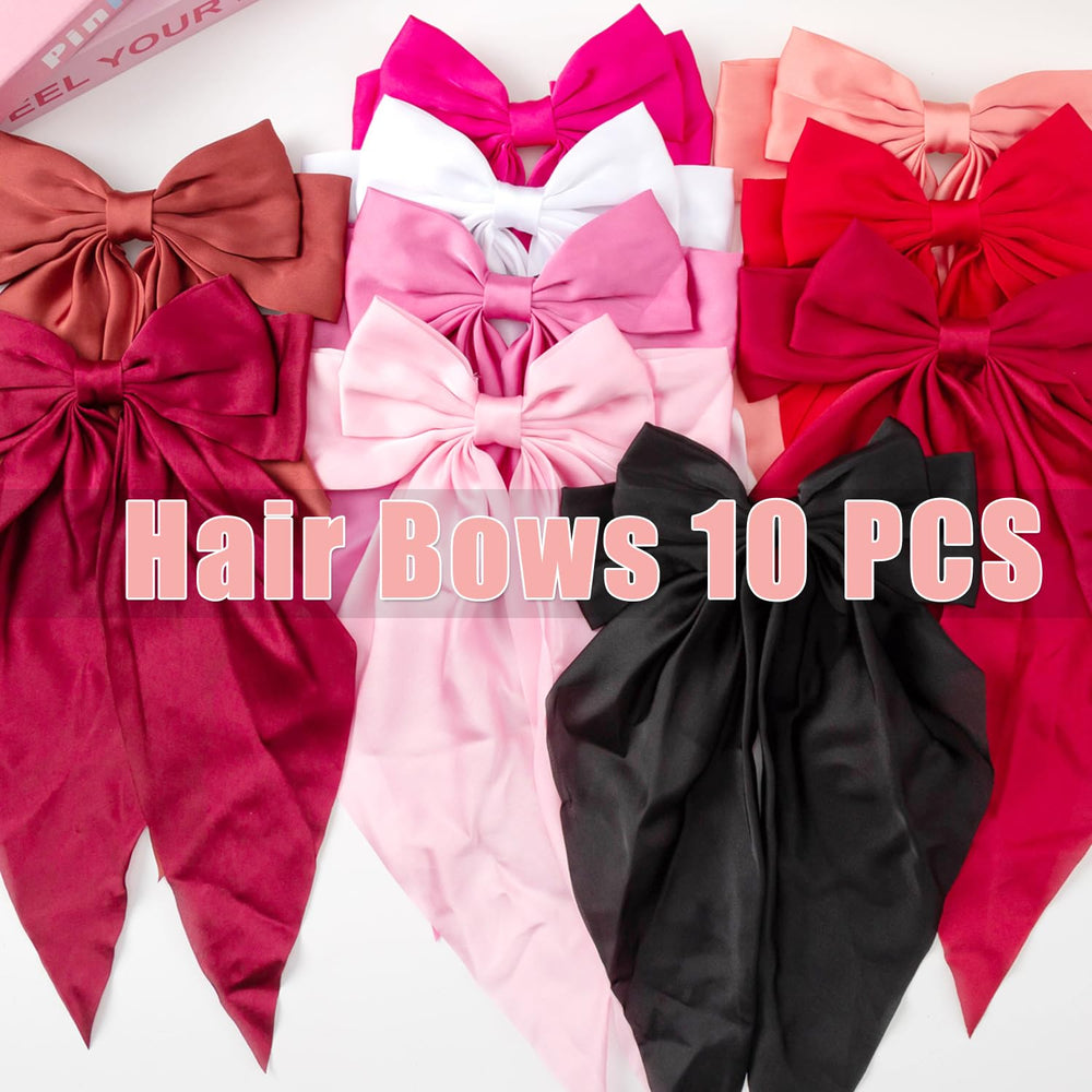 Seneeel lote de 10 broches grandes rojo