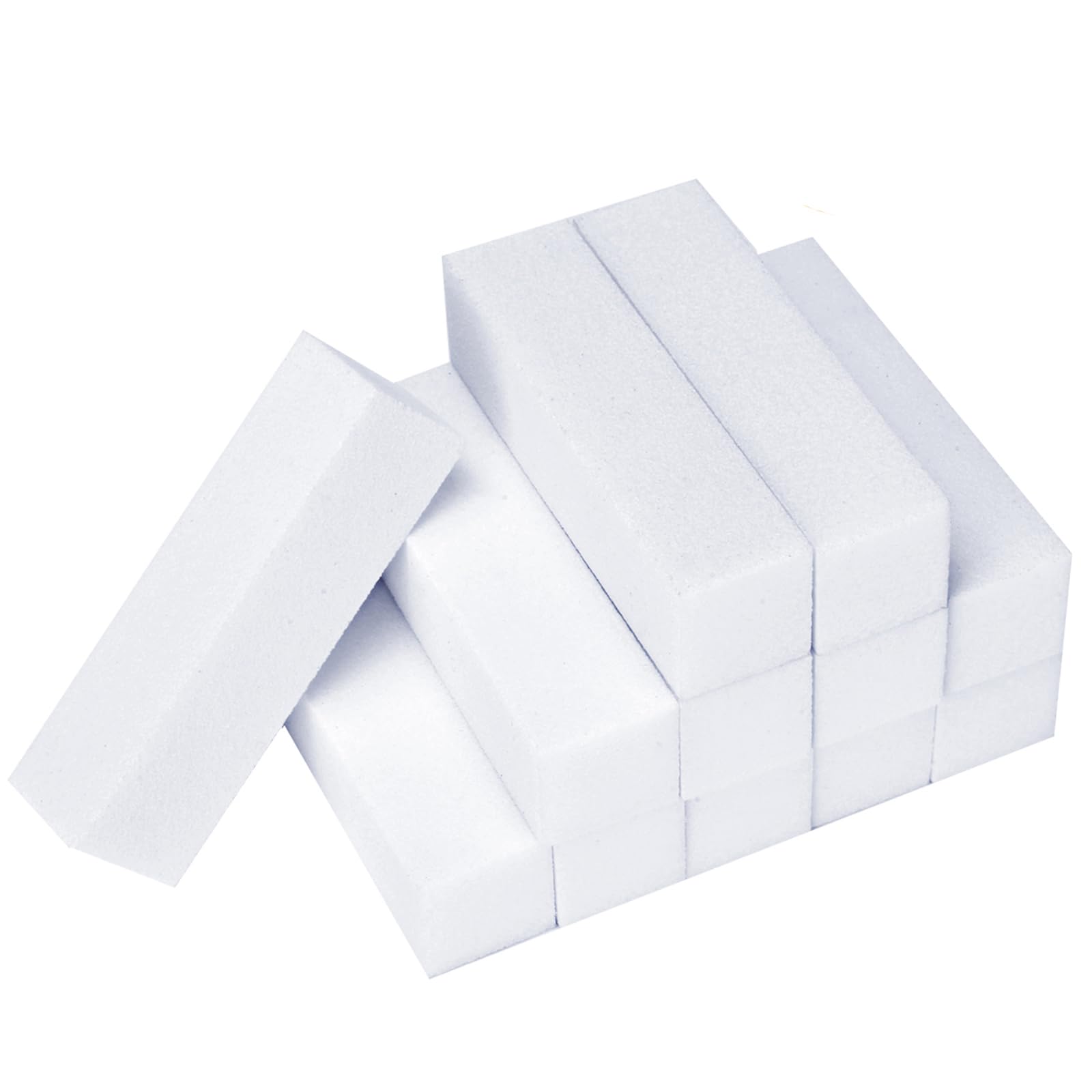 SenKary buffer uñas 4 caras blanco para un acabado suave y uniforme.