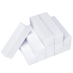 SenKary buffer uñas 4 caras blanco para un acabado suave y uniforme.