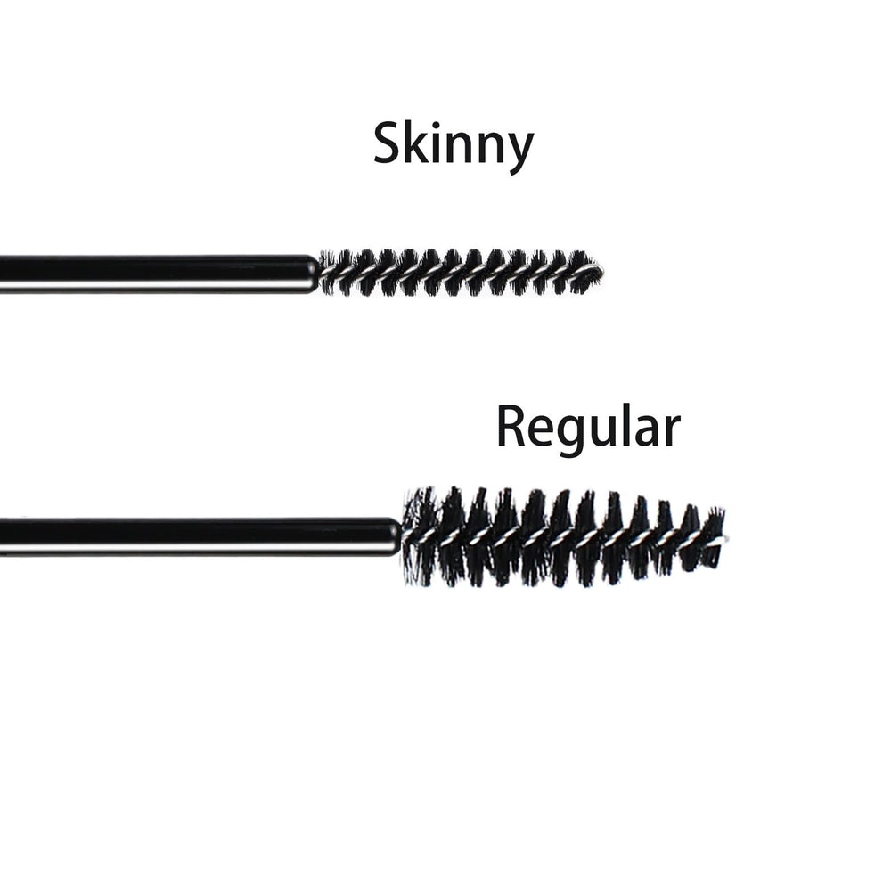 SenRocc aplicador desechable con cabeza espiral para extensión de pestañas.