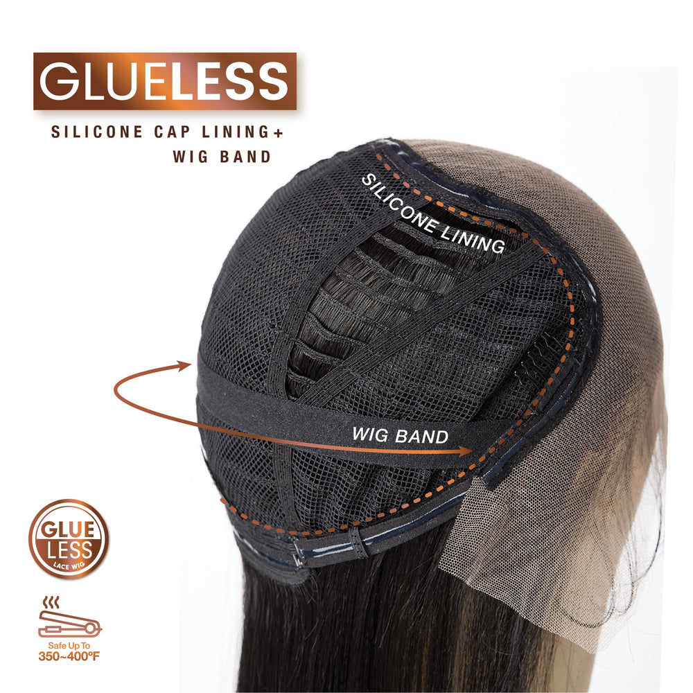 Sensationnel Bare Lace 13x6 frontal lace densidad natural para apariencia realista.