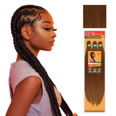 Sensationnel X-PRESSION trenza preestirada de 58 pulgadas lista para trenzar