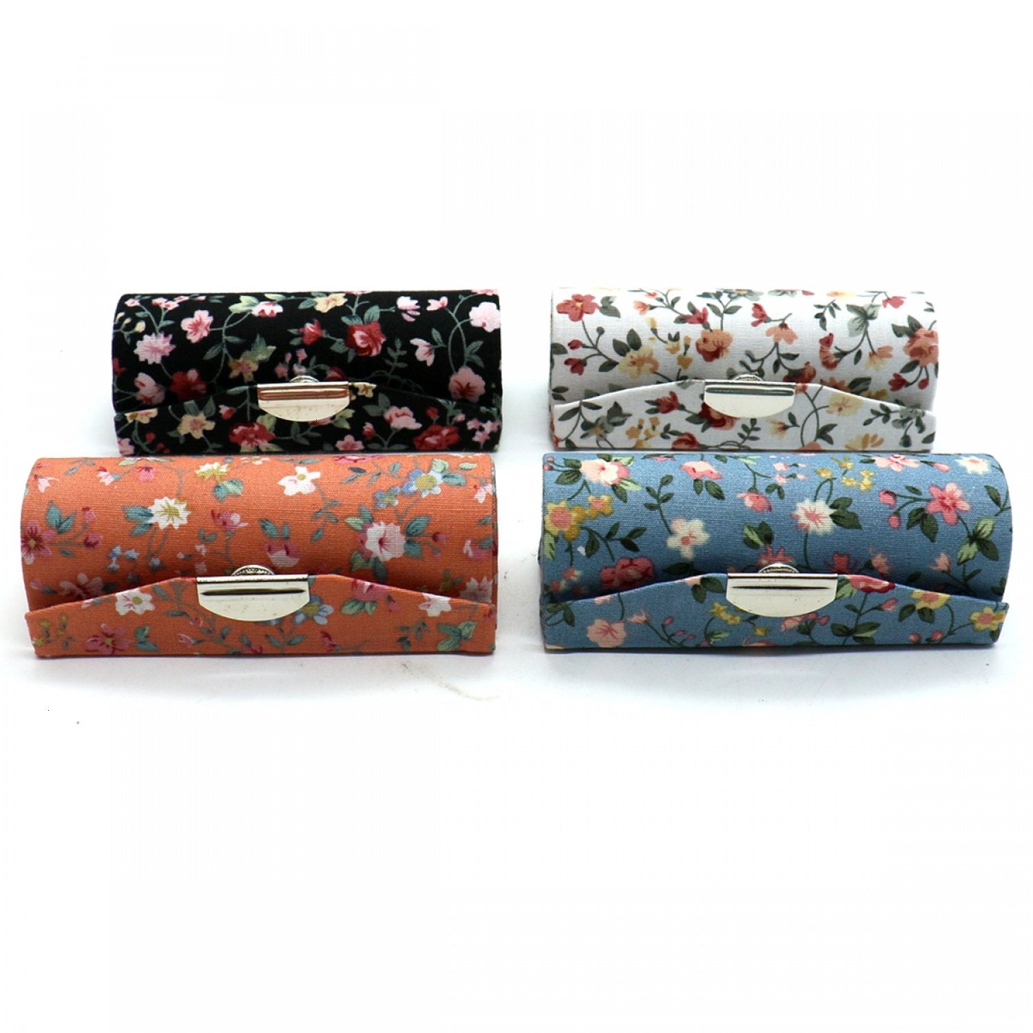 Estuche floral SenseYo compacto, ideal para bolso y viaje