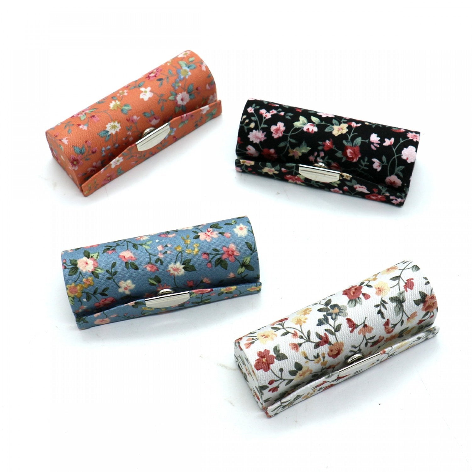 SenseYo estuche labios floral con espejo para retoques