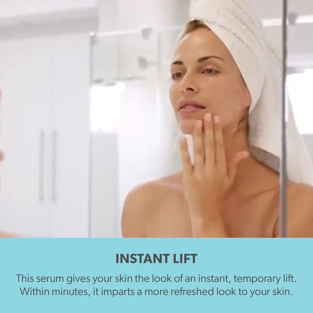 Serious Skincare Insta-Tox alrededor de ojos seguro y suave.
