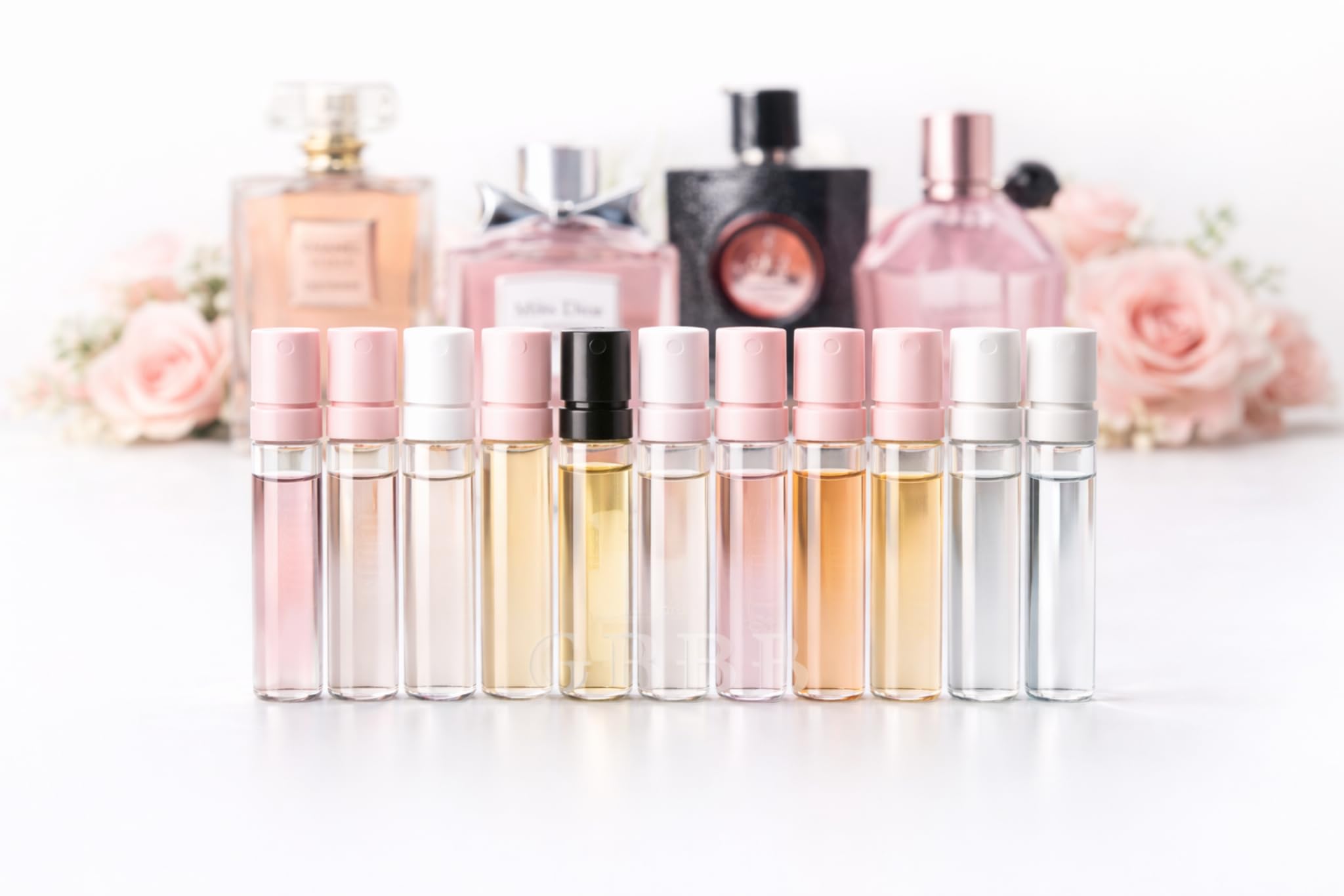 Set de pruebas para viaje: 12 viales de perfume