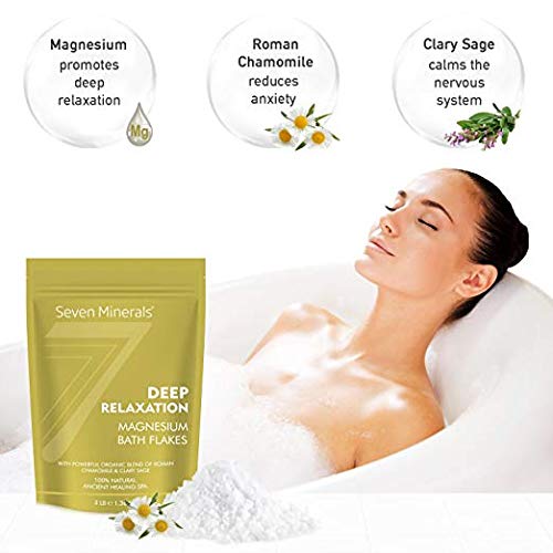 Aromas de manzanilla romana y salvia sclarea en Seven Minerals para calma