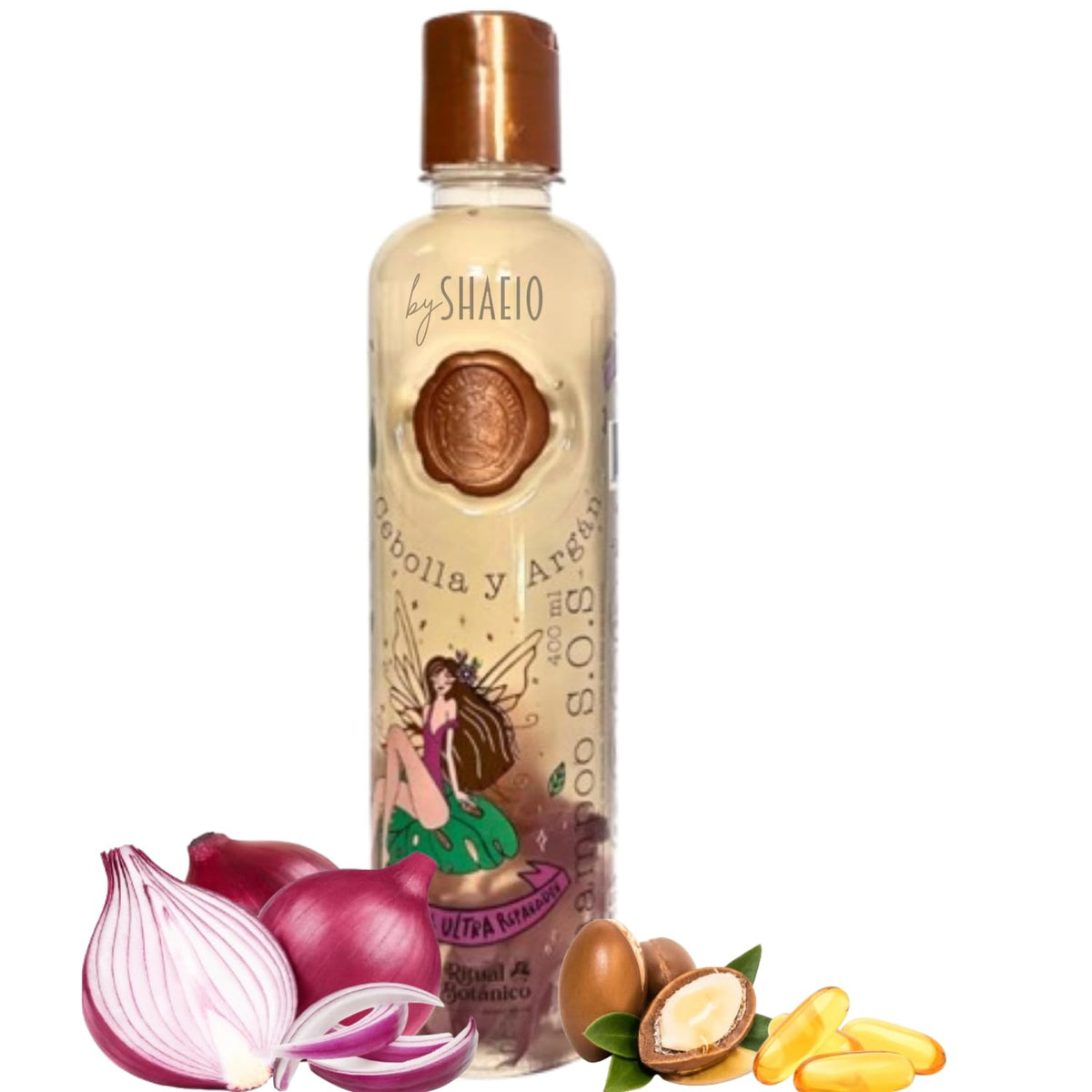 SHAEIO Ritual Botanico shampoo cebolla crecimiento para fortalecimiento capilar