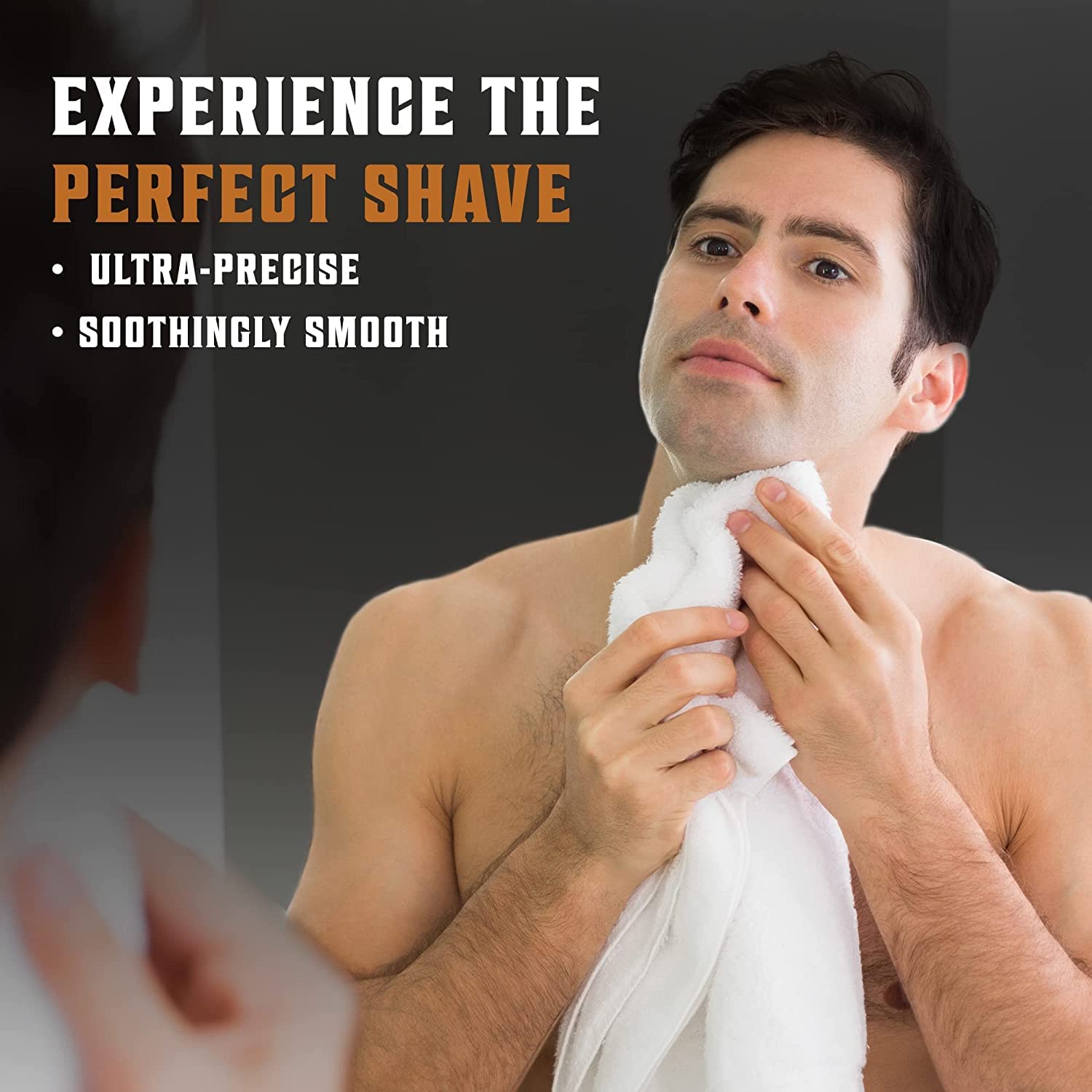 SHAVING REVOLUTION acabado negro mate añade estilo y durabilidad.