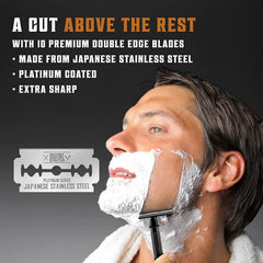 SHAVING REVOLUTION conjunto 12 piezas para un afeitado completo.