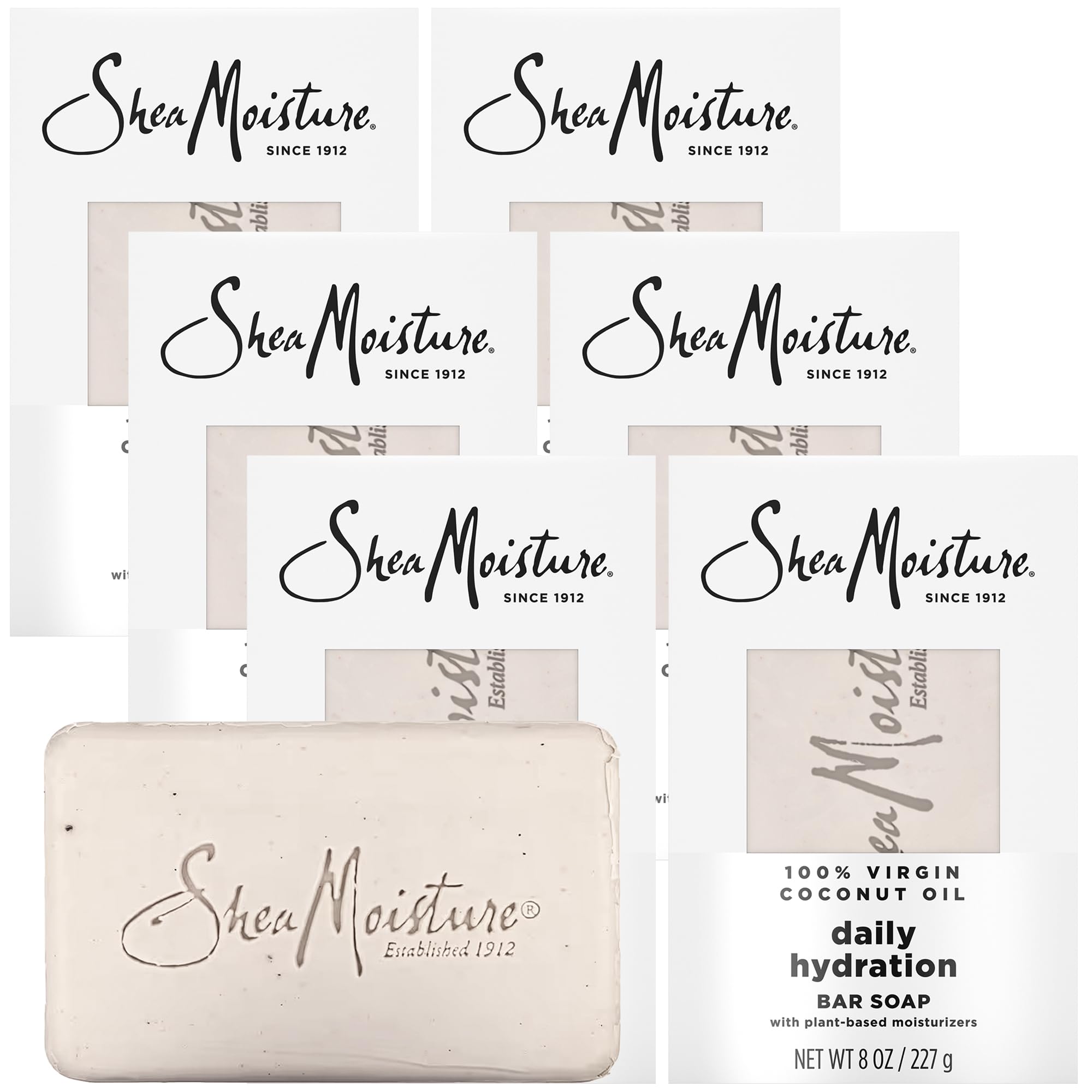 SheaMoisture barra hidratante coco para piel suave tras la ducha