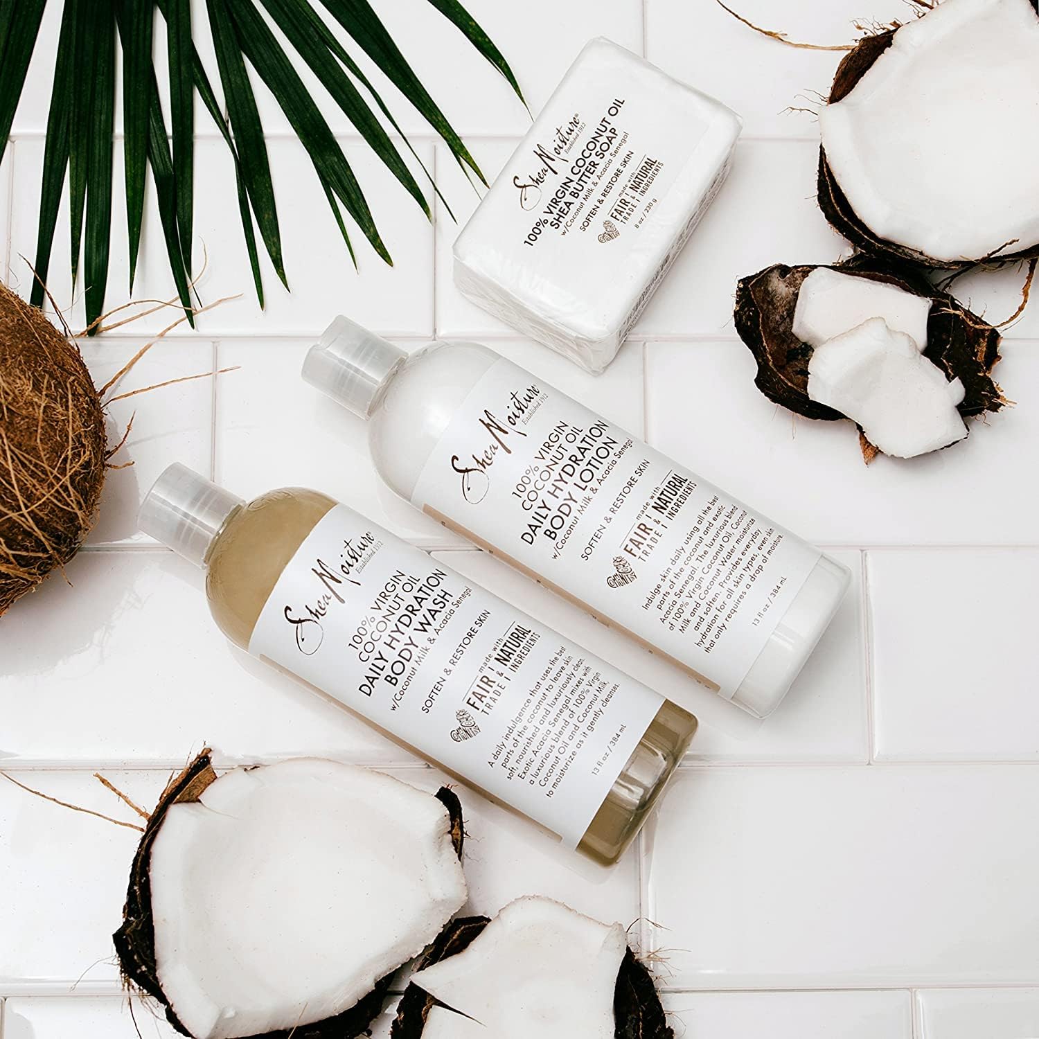 SheaMoisture barra uso en ducha, experiencia lujosa en cada lavado