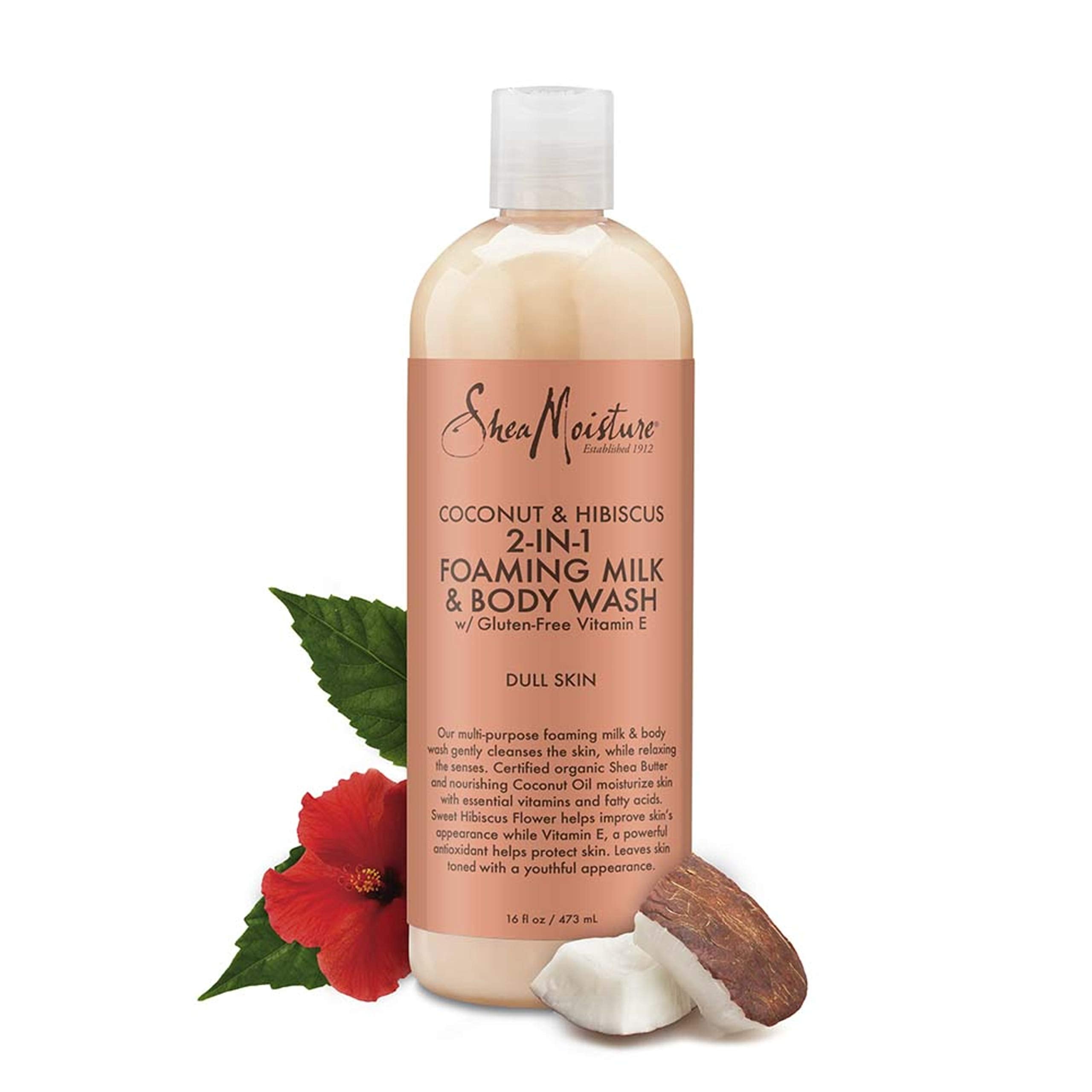 SheaMoisture Coco Hibiscus: rutina diaria de ducha con hidratación