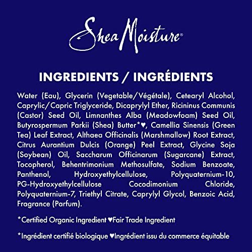Protección suave del color para cabellos teñidos por SheaMoisture.