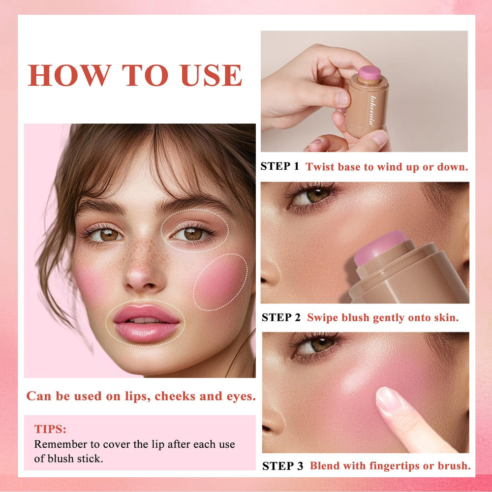 SHEEYOON blush stick uso múltiple como rubor, sombras o labios