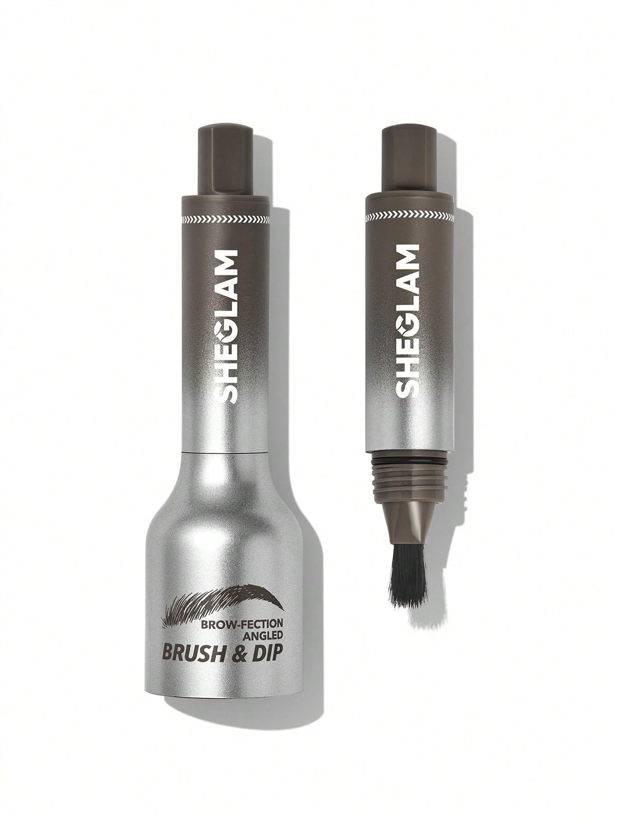 SHEGLAM Brow-Fection, cepillo angular para relleno preciso de cejas.