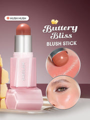 SHEGLAM Buttery Bliss Blush Stick aplicación suave para un look natural