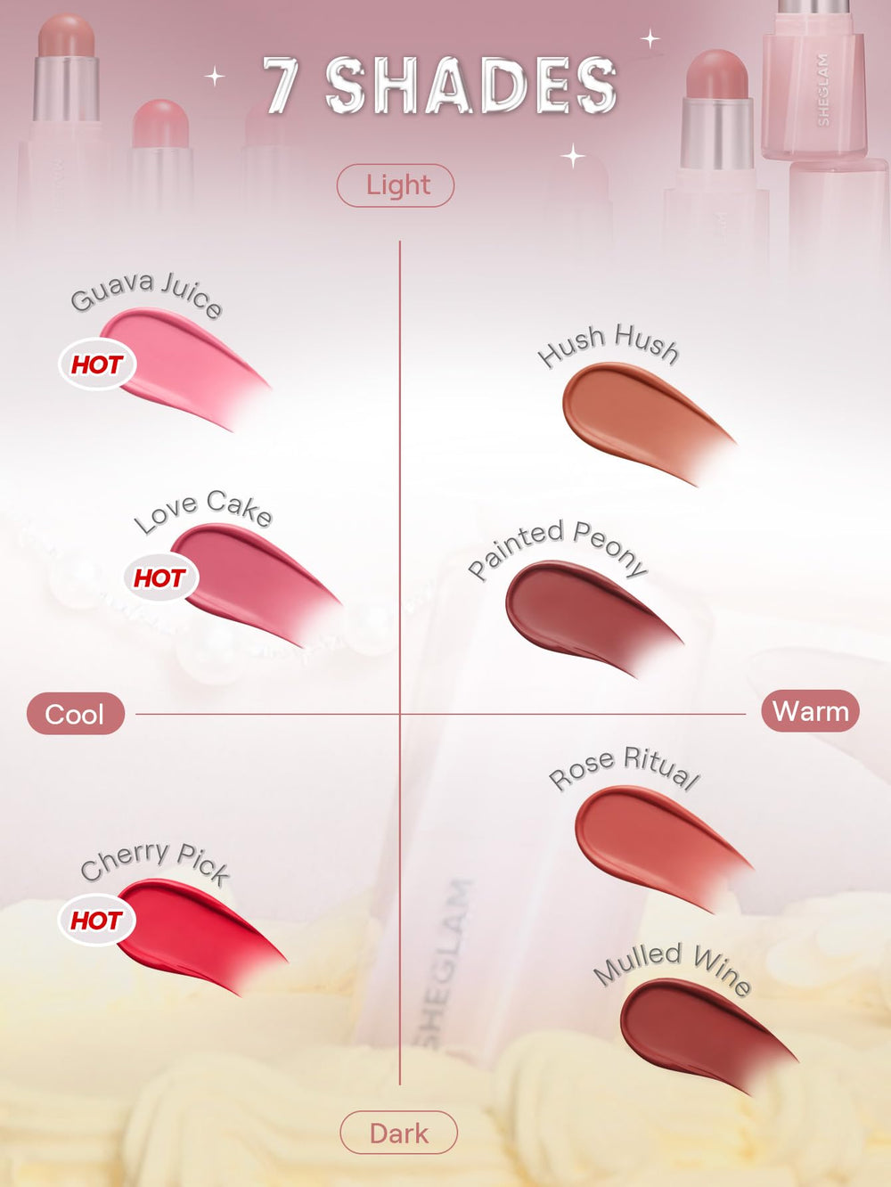 SHEGLAM Buttery Bliss aplicación con dedos para control preciso