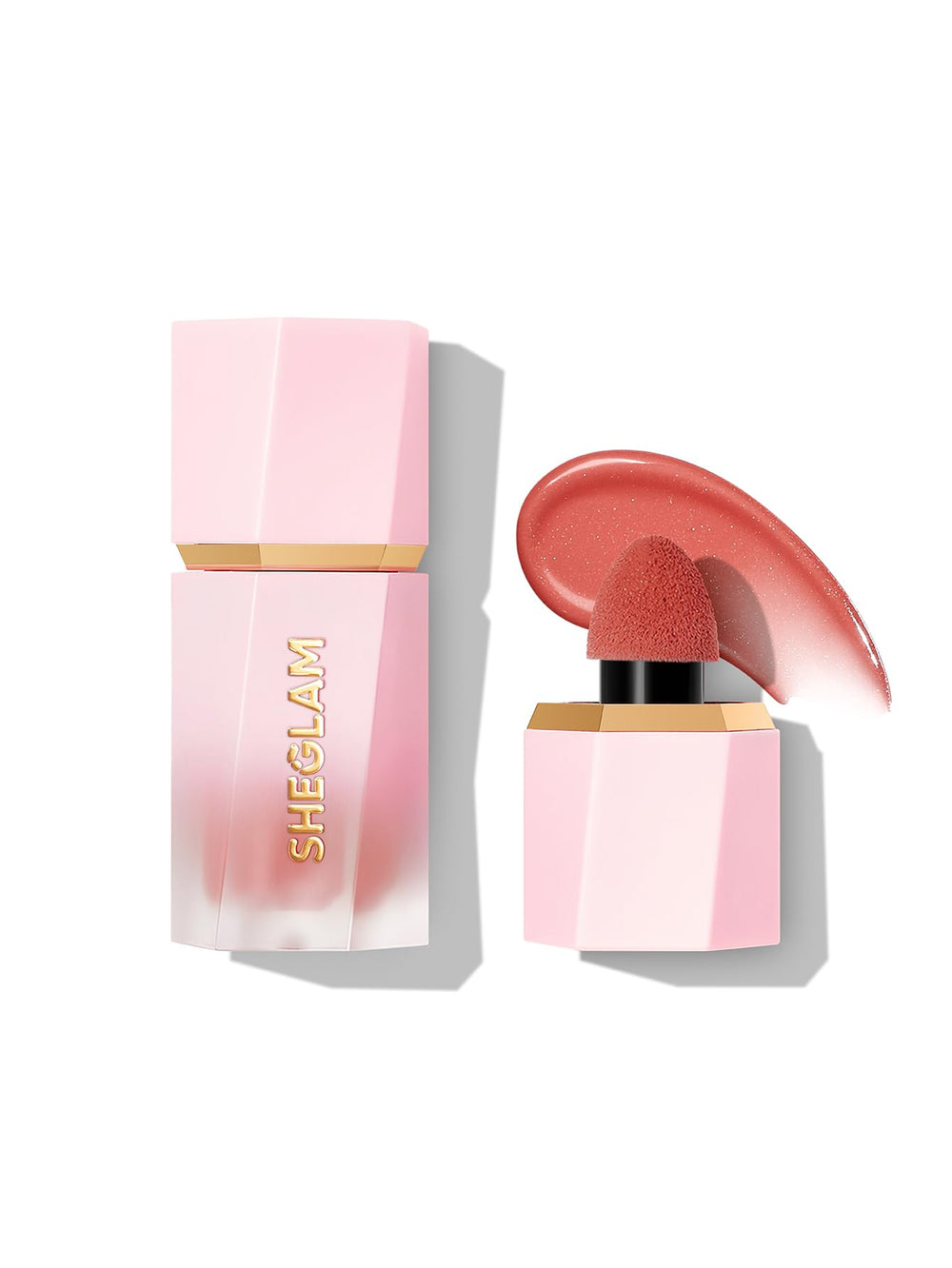SHEGLAM Color Bloom Dayglow, crema-aplicacion suave para mejillas.