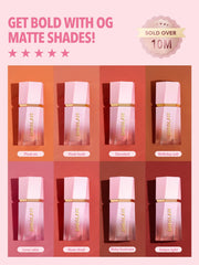 Textura mate de SHEGLAM Color Bloom para acabado suave