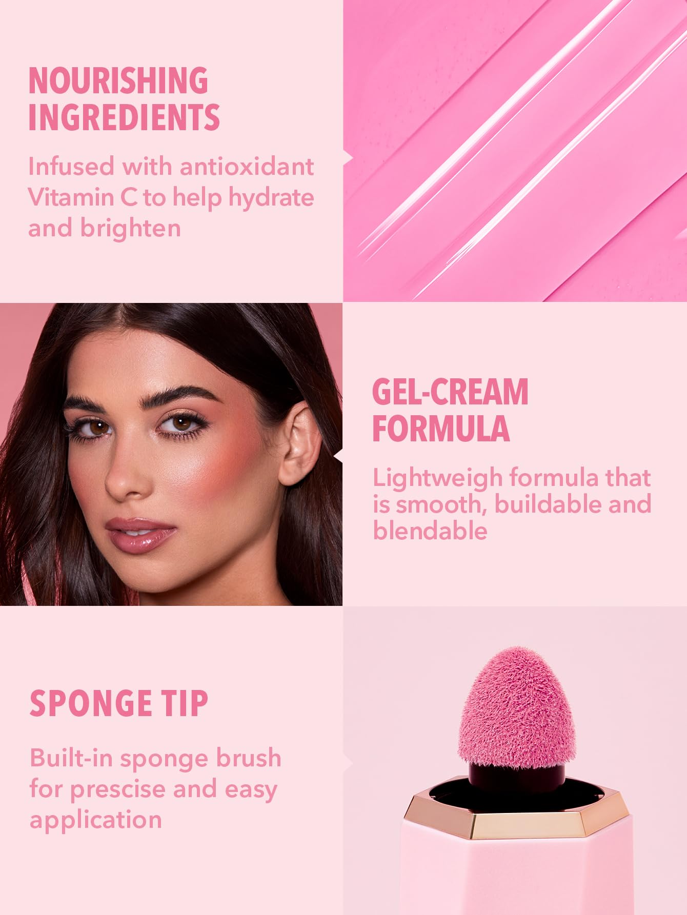 Uso en rostro con Color Bloom para color natural