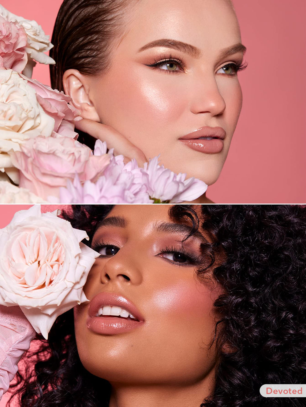 Look natural y fresco con rubor líquido SHEGLAM Color Bloom Devoted.