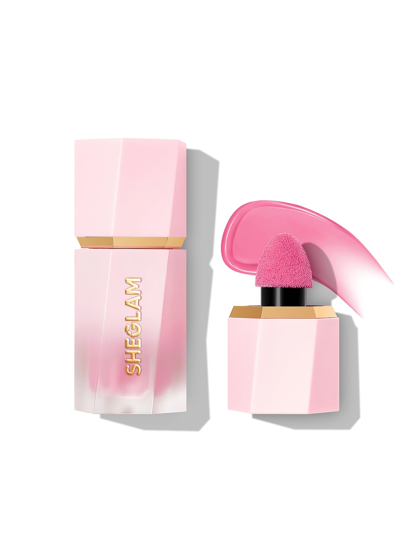 SHEGLAM Color Bloom Petal Talk en botella frontal, ideal para uso diario.