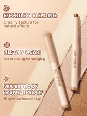 SHEGLAM Creamsicle Eyeshadow Stick, acabado mate para looks neutros y duraderos