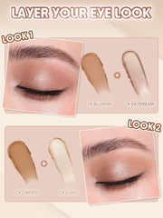 SHEGLAM Creamsicle Eyeshadow Stick, mezcla fácil para transiciones suaves