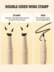 Delineador 3 en 1 de SHEGLAM para delinear o sellar.