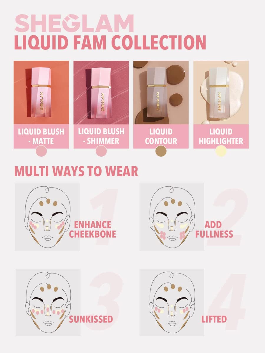 SHEGLAM Glow Bloom aplicación difuminada para glow suave