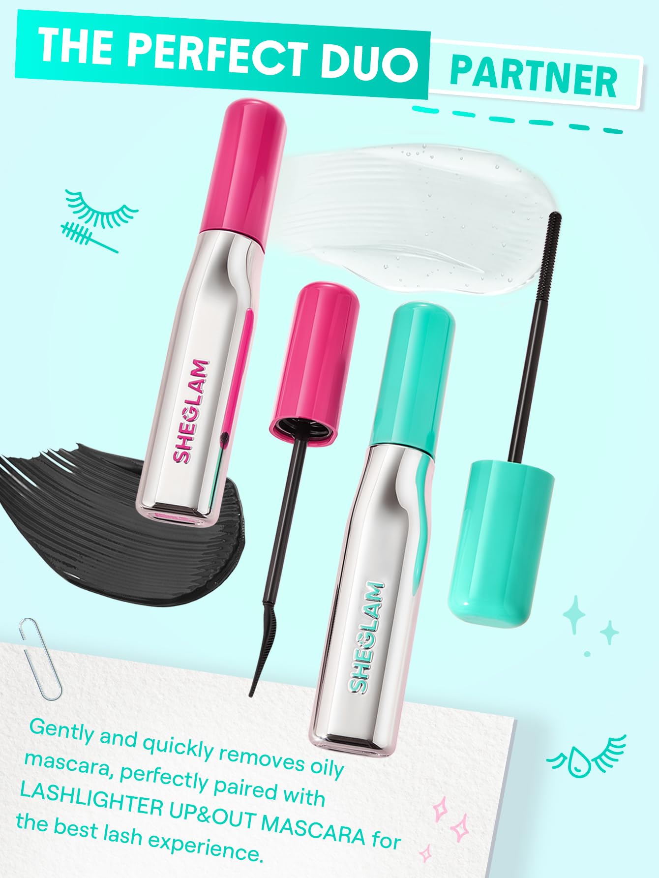 SHEGLAM Lashlighter EZ Remove es libre de crueldad y apto para uso diario