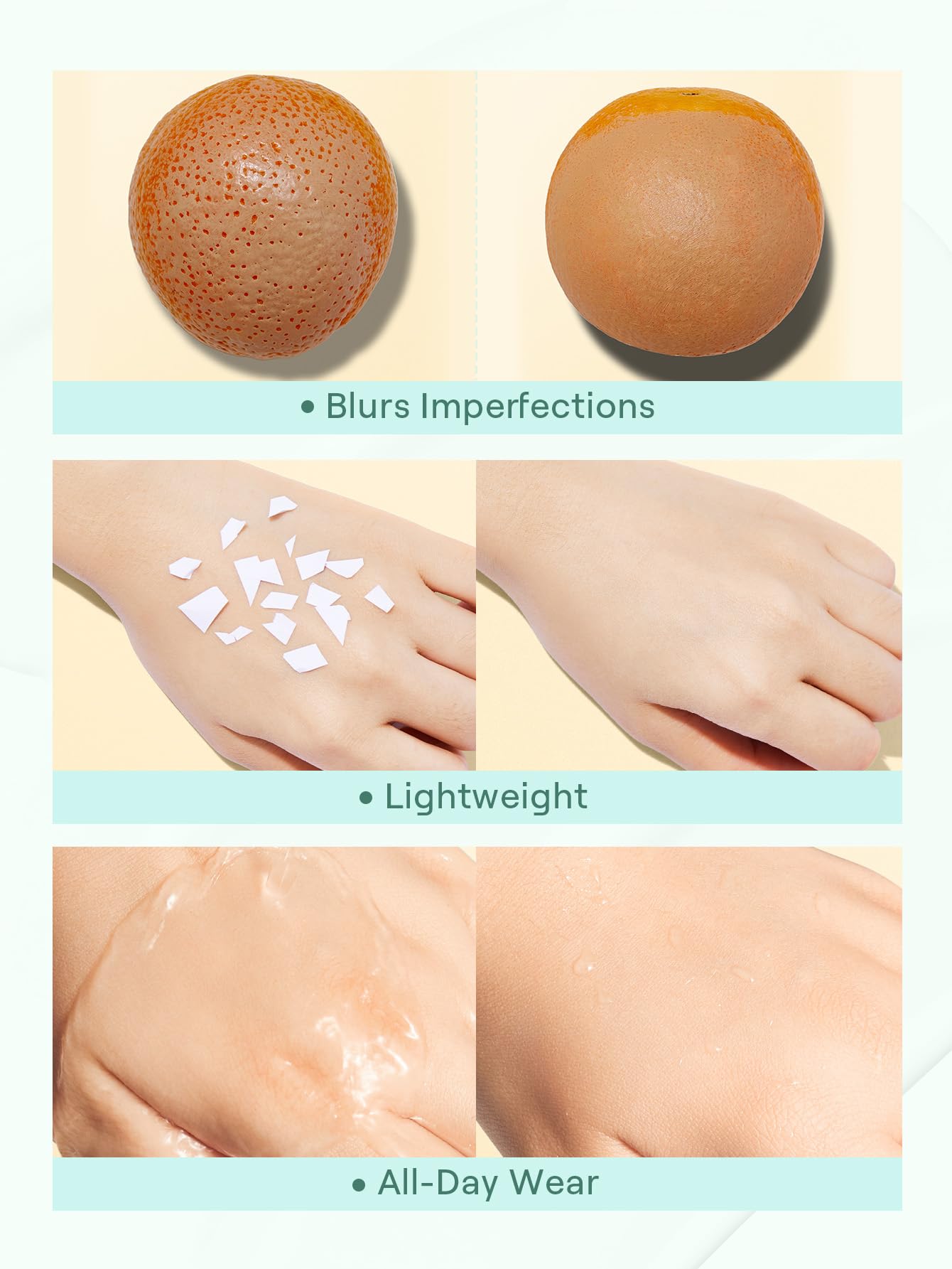 SHEGLAM Pore No More Primer: difuminado natural para base duradera.