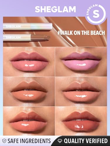 SHEGLAM PoutPerfect, brillo ajustable para labios sedosos